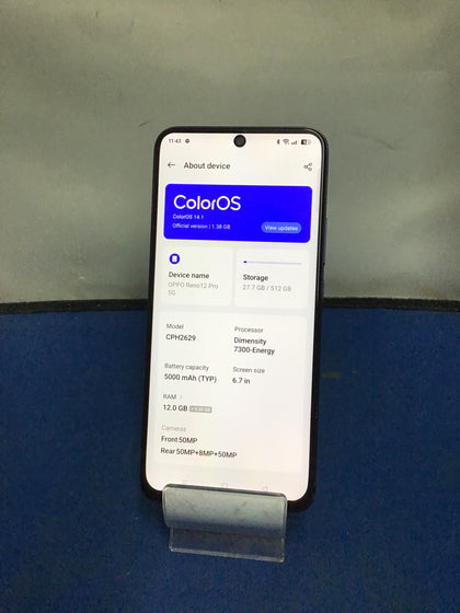 Oppo Reno 12 Pro 5G - 512GB Storage