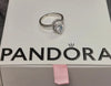 Genuine Pandora Sparkling Pear Halo Ring S925 ALE - Size 56  BOXED
