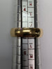 18CT GOLD WEDDING BAND RING  SIZE K