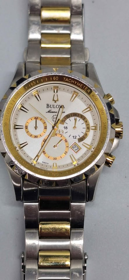 Bulova marine star Gents chronograph