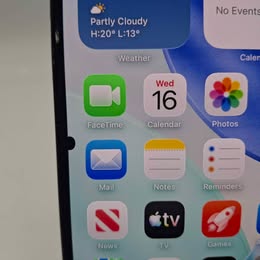 Apple iPhone 15 128GB Black – Unlocked – 82% Battery Health – Scratched Screen With Black Dot