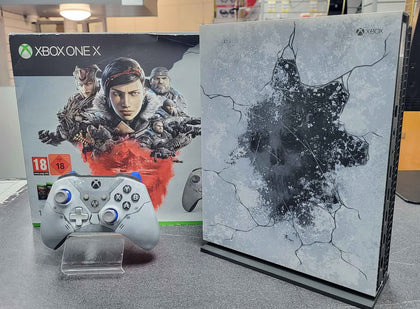 Xbox One X Console Gears Of War Edition - 1TB - Boxed - With Stand - No Game