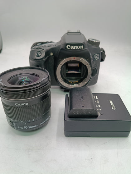 Canon EOS 70D Digital SLR Camera with EFS 10-18MM *24 MONTH WARRANTY*