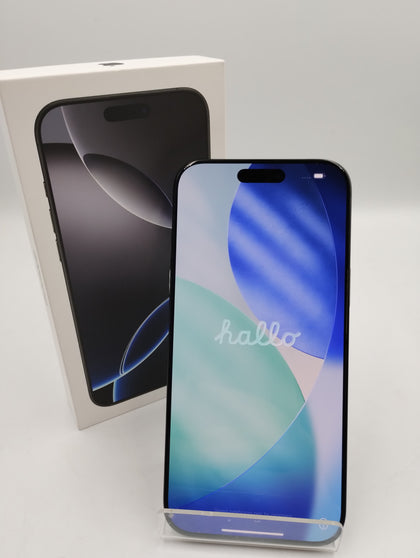 Apple iPhone 16 Pro Max 256GB 100% battery boxed