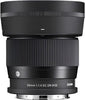 Sigma 56mm F1.4 DC DN Contemporary Lens **CANON**