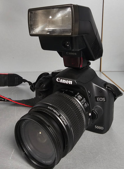 Canon EOS 500D + 18-55mm 1:3.5-5.6 IS