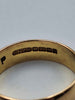 22ct Yellow Gold Wedding Band Ring - Size O - 4.86 Grams