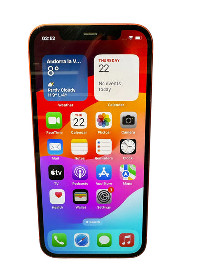 Apple iPhone 12 - 64 GB -RED 79% Battery Health