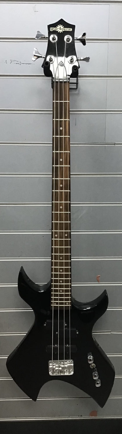 GEAR4MUSIC Harlem X 4 String Bass Guitar **Black**