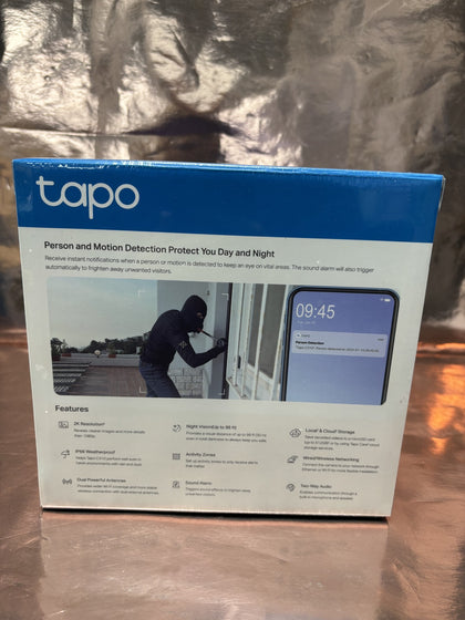 tapo outdoor security wifi camera.