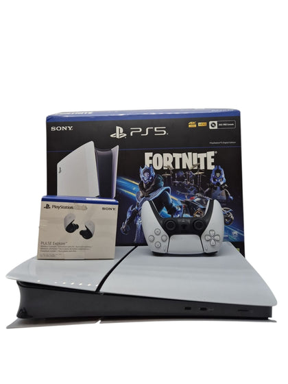 Playstation 5 Slim Digital Edition WITH PULSE 3D EARBUDS