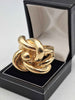 **20% OFF** 9ct Yellow Gold Solid XXL Knot Ring - Size W - 75.29 Grams