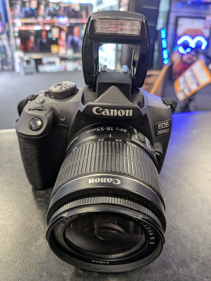 Canon Eos 2000D dslr Camera Kit With 2 x Lenses