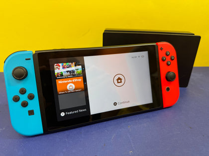 Nintendo Switch Console - Neon Red/Blue