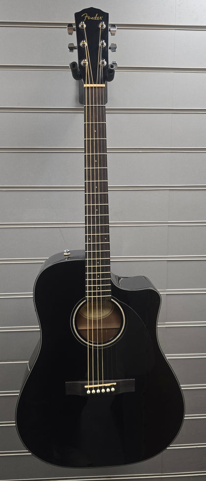 Fender CD-60CE Electro Acoustic Guitar, Black **Collection Only**