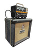 orange guitar amp with micro dark amp head