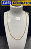 14ct Gold Fancy Link Chain 8.4g 20"