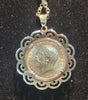 22ct Full Sovereign 1912 (7.98G) With 9ct Mount And Chain (6.6G) - 14.58G Total