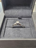 Vera Wang Love Collection 18ct 0.3 Diamond Ring With Sapphire Stones