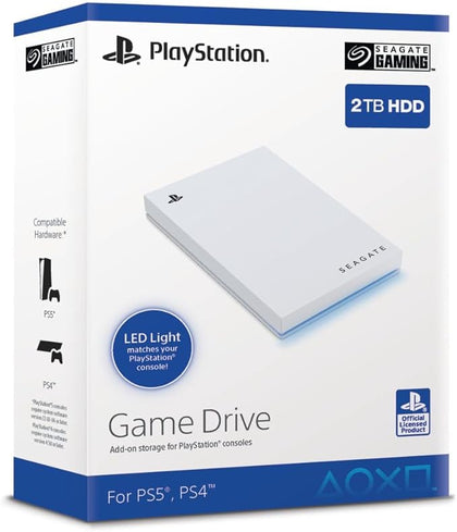Seagate PlayStation 2TB Game Drive **Boxed**
