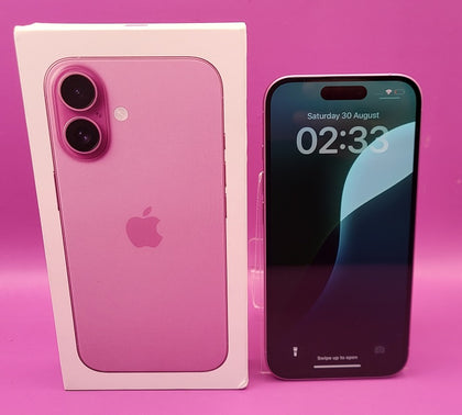 Apple iPhone 16 - 128 GB - Pink - Boxed