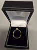 14CT Gold Ring With Stone 1G 585 Size K