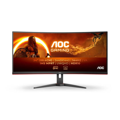 AOC G2 CU34G2XE/BK 86.4 cm 34in 3440 x 1440 Monitor