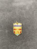 9ct Yellow Gold & Enamel Vintage 1959 Deakin & Francis 'BIDEFORD' Crest Travel Charm