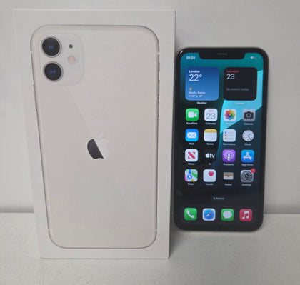 Apple iPhone 11 64GB White - Unlocked *74% Battery Health*