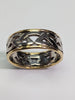 18ct Two Tone Celtic Knot Ring