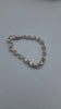 925 Sterling Silver Patterned Tulip Bracelet - 18.81 Grams - 8" Long *BRAND NEW*
