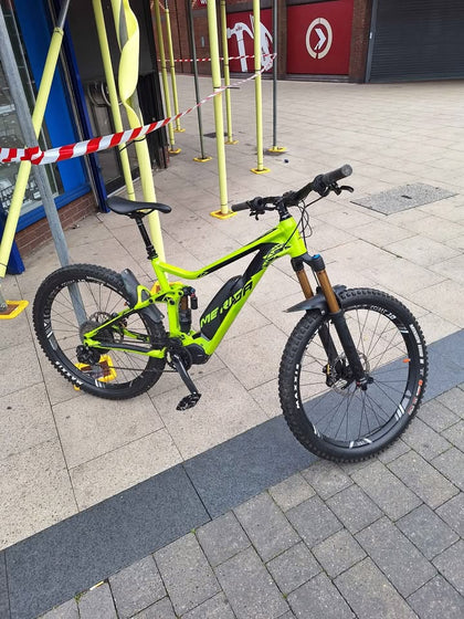 Merida One Sixty Mens Full Suspension Electric Mountain Bike - 27.5