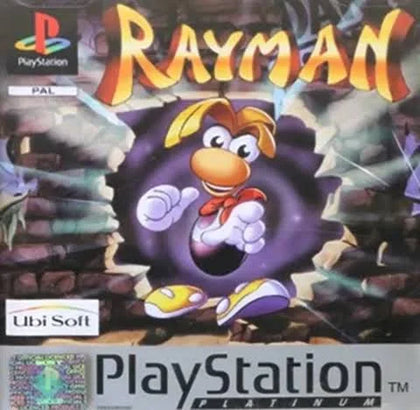 PS1: Rayman, No Manual (PLATINUM)