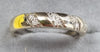 9ct White Gold Diamond Ring  size L