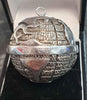 Large Silver Thomas Sabo Charm Club Globe Charm - 36g