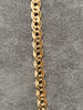 14ct Yellow Gold Fancy Double Curb Link Chain