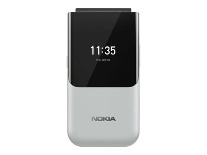 ** Collection Only ** Nokia 2720 Flip Phone Dual SIM Grey ** Any Network **