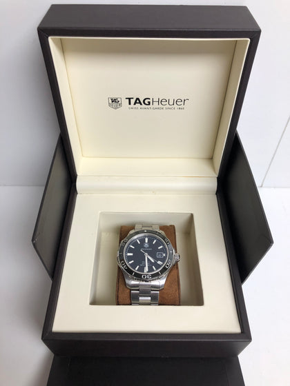 TAG Heuer Calibre 5 WAK2110.BA0830 Steel Black 41mm