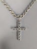 Silver 925 28" Chain & Crucifix Pendant