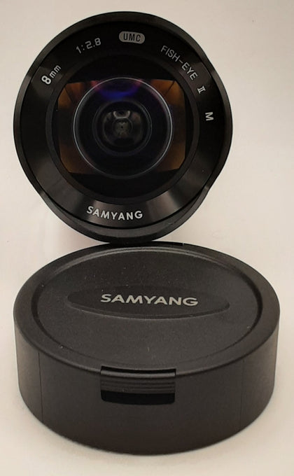 Samyang 8mm T3.8 VDSLR UMC II Fisheye Lens - Canon Fit