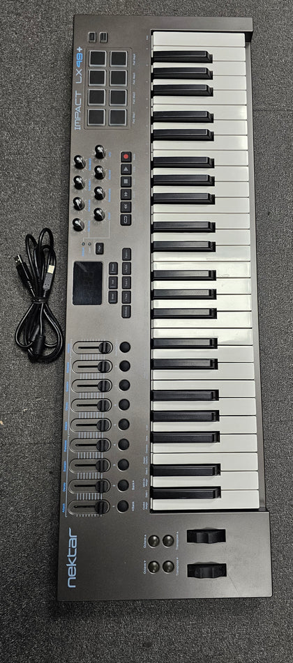 Nektar Impact LX49+ USB MIDI Keyboard Controller with Nektar DAW Integration
