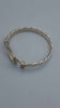 Solid 925 Sterling Silver Horseshoe Bangle - 31.42 Grams **BRAND NEW**