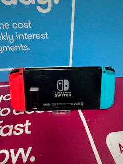 NINTENDO SWITCH VERSON 1 BLACK/RED/BLUE UNBOXED