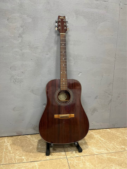 WASHBURN D10M ACOUSTIC GUITAR, DREADNOUGHT BODY, 20 FRET