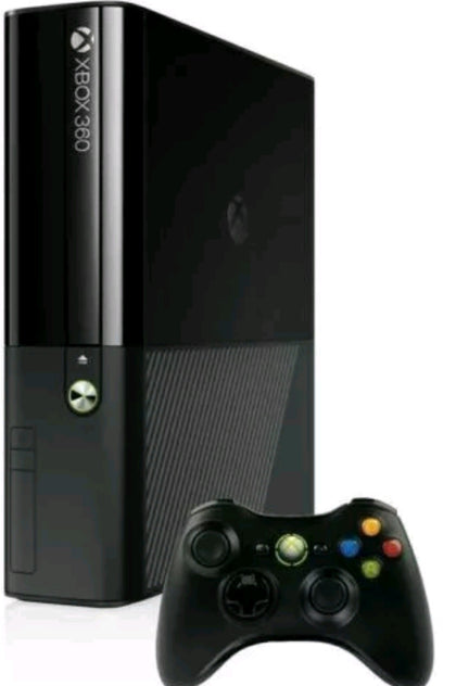 Xbox 360e console boxed with 2 controllers