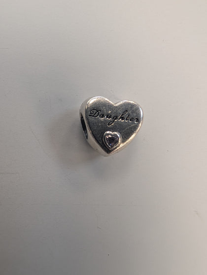 Pandora Style Daughter Charm