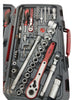 TengTools TM095 95 Piece 1/4" And 1/2" Drive Socket, Screwdriver And Spanner Set - With Carry Case