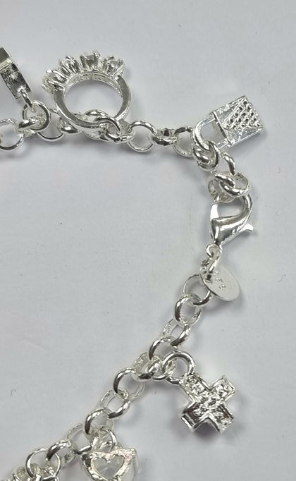 Silver Charm Bracelet