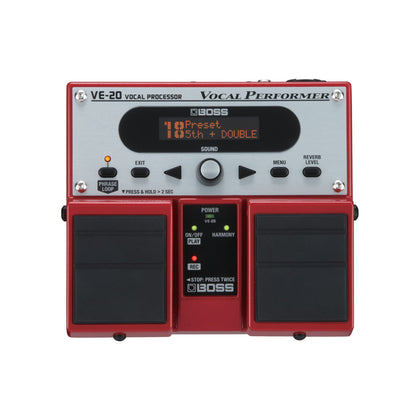 BOSS VE-20 Vocal Performer Twin Pedal