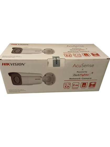 Hikvision 4 MP AcuSense Fixed Bullet Network Camera (White) | Commercial Grade Surveillance Camera | SpyCameraCCTV
